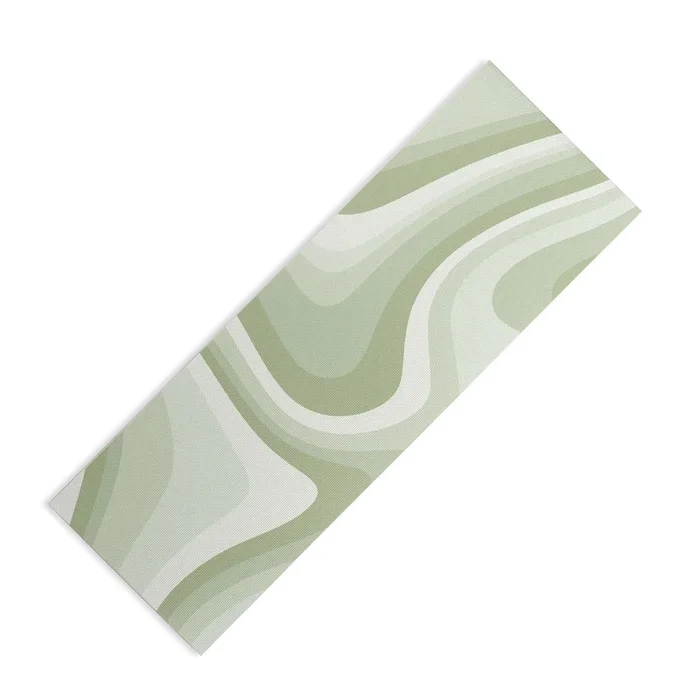 Abstract Wavy Stripes LXXVIII Yoga MatDYD Yoga Mat