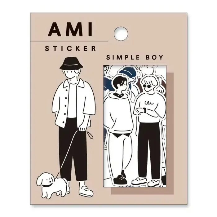 Ami Flake Sticker – Simple Boy
