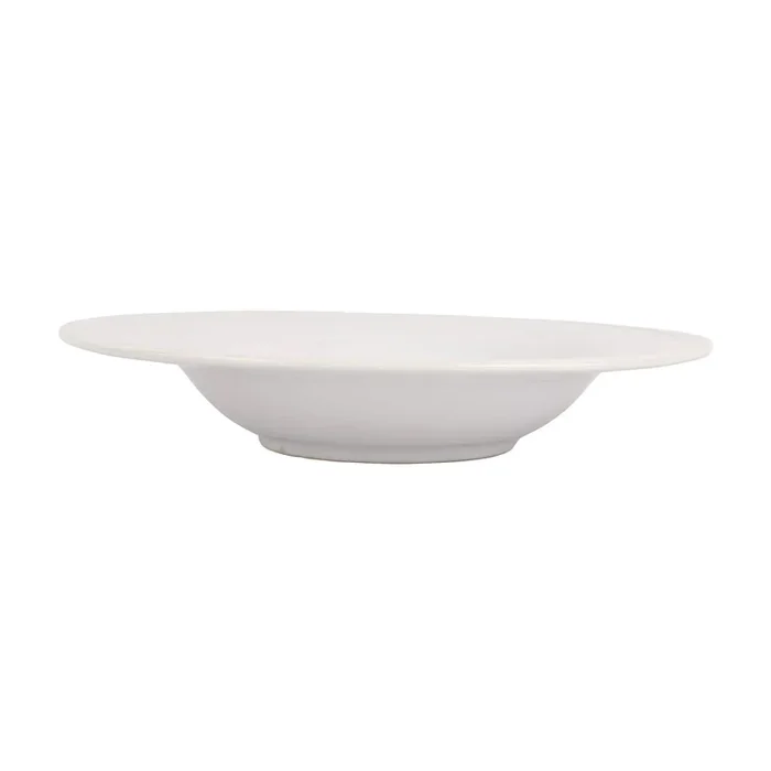Aria White Shallow Serving BowlBowls