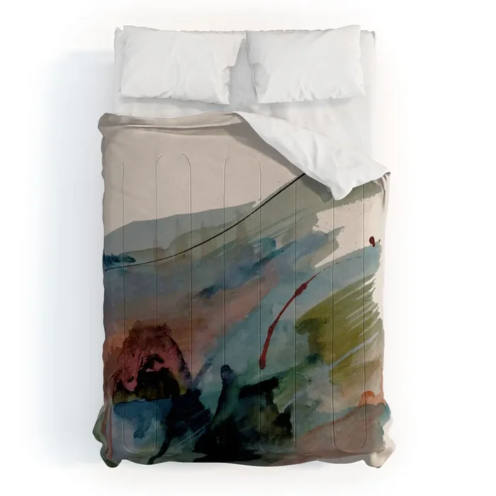 BEGIN AGAIN 2 AN ABSTRACT MIX DUVET / COMFORTERBEDDING
