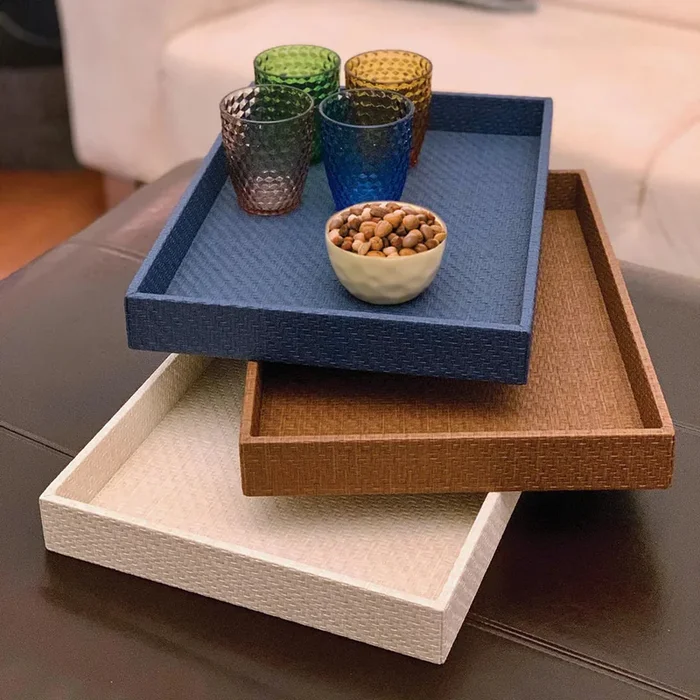 Bodrum Wicker rectangular traystray