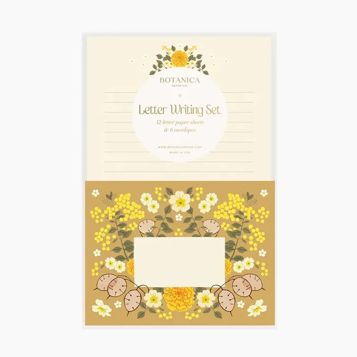 Botanica Paper Co. Letter Writing Set – Sunrise