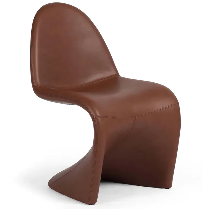 Briette Leather Dining Chair, Sierra Saddle, Set of 2 by Four Hands