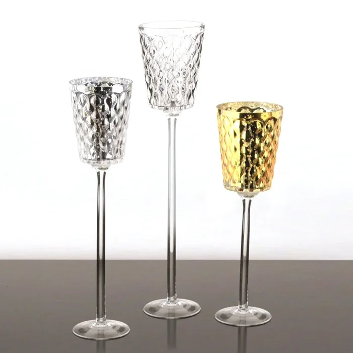 Candle Holder Setglass