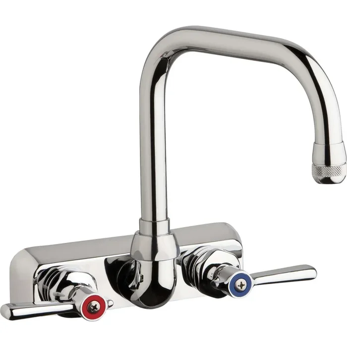 Chicago Faucets 4” Wall Workboard Faucet W4W-DB6AE1-369ABCP