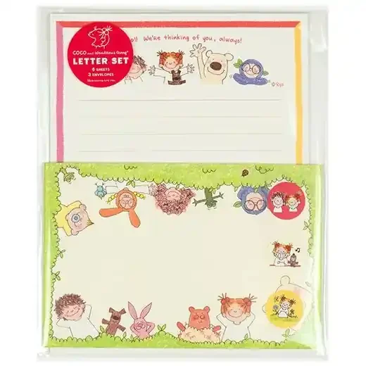 Coco and Wondrous Gang Letter Set – Green