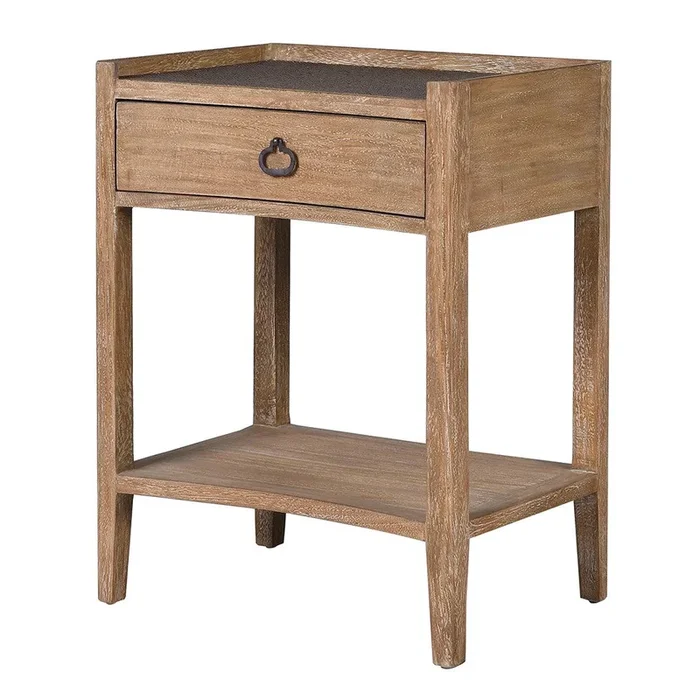 Colonial 1 Drawer Bedside Side TableBedside Table