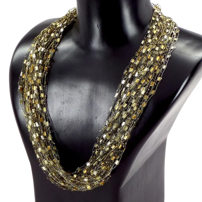 Confetti necklace 24″scarf