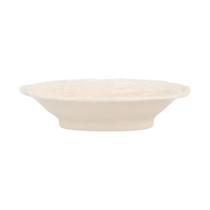 Cornfield White Small Oval BowlBowls