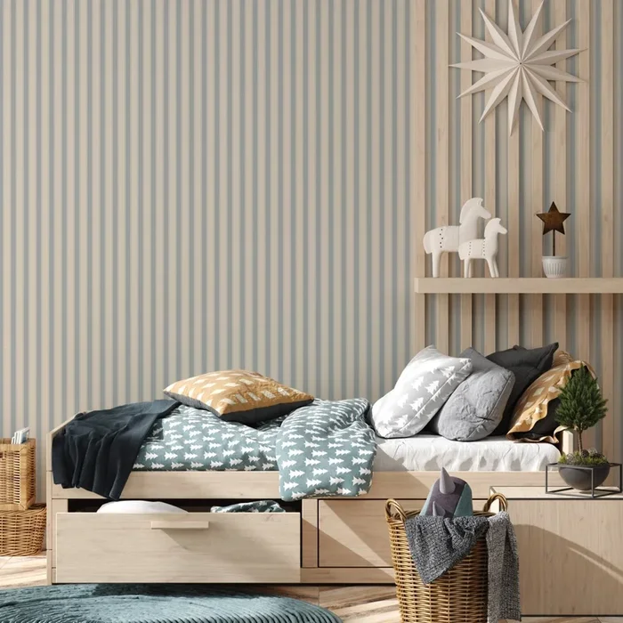 Curt Wallpaper by Hailey Kiefer DesignsStripes