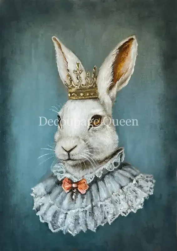Decoupage Queen Rice Paper – Teresa Rene Art Percival — Flipping Fabulous
