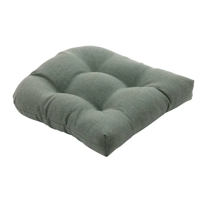 Endive Green Premium Outdoor Wicker Seat Cushion