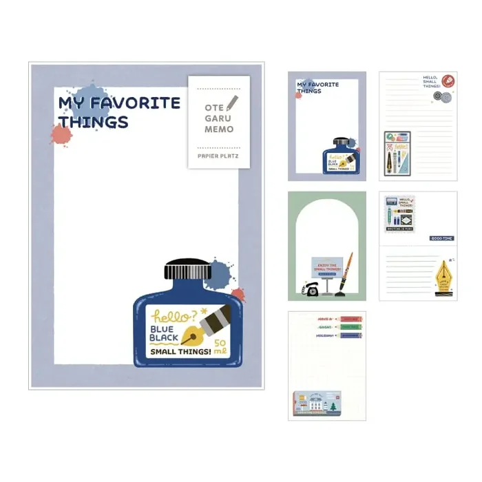 Eric Small Things Otegaru Memo Pad – Writing Utensils