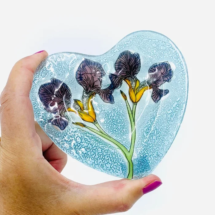 Fair Trade Heart Plate 10 – IrisDishware