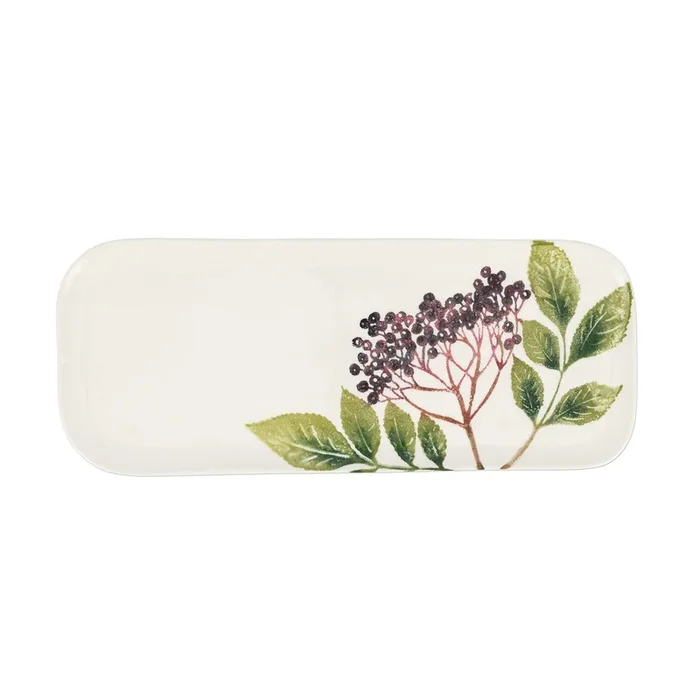 Foresta Primavera Elderberry Narrow Rectangular PlatterRectangular Platters