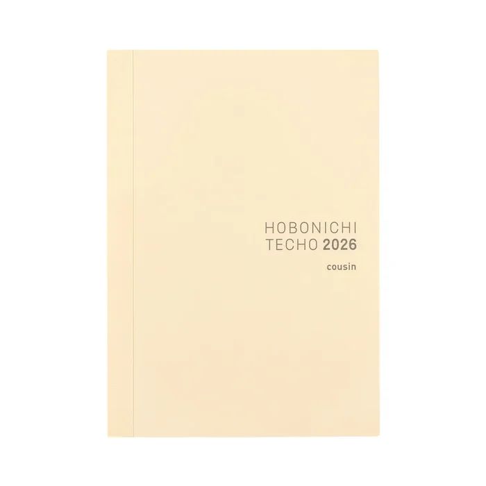 Hobonichi 2026 Japanese Cousin Book [A5/Jan Start/Mon Start]