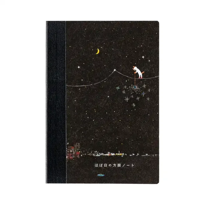 Hobonichi Hiroko Kubota Hobonichi Graph Notebook (A6) – Another night of falling star sparklers