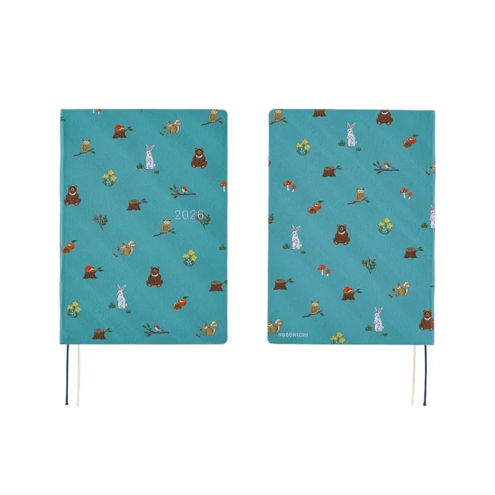 Hobonichi HON 2026 Bow & Tie In the Forest [ENG/A5/Jan Start] HON