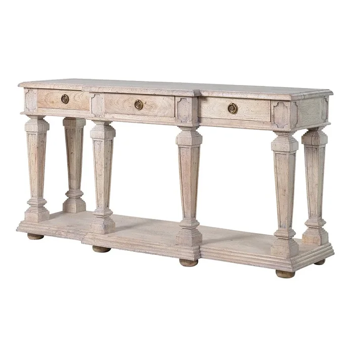 Majestic 3 Drawer Hall Console TableSideboard