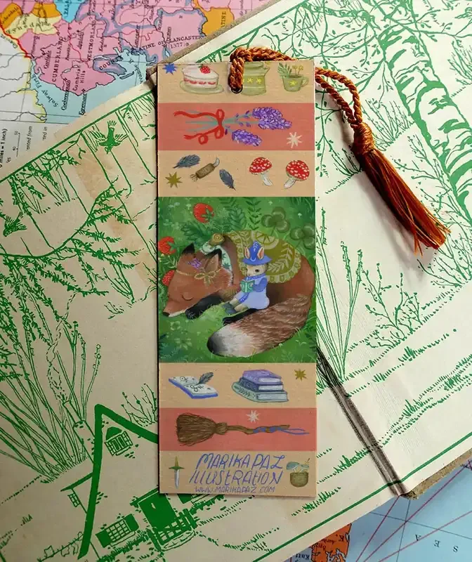Marika Paz Bookmark – Sweet Friends