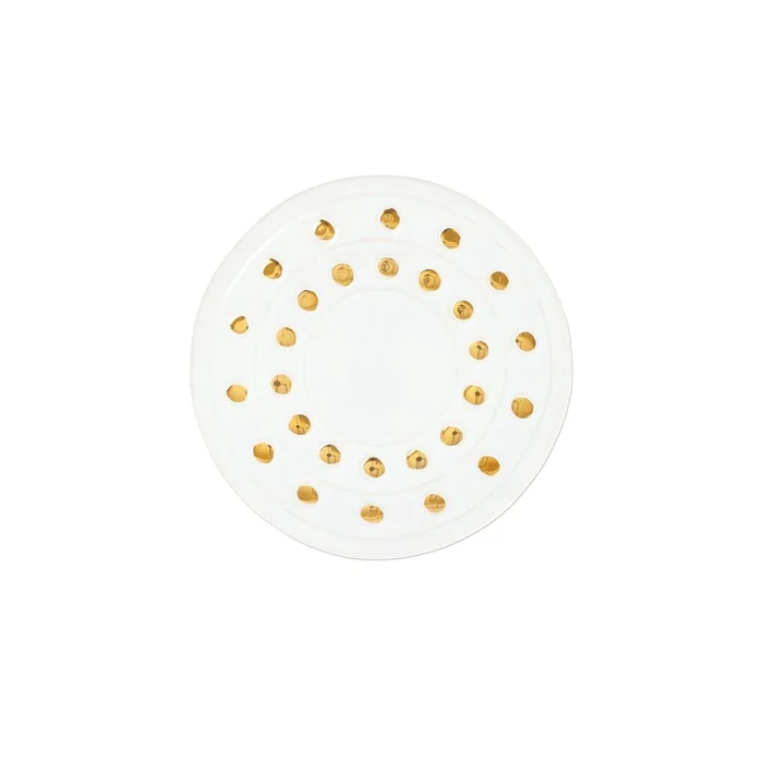 Medici Gold Canape PlateCanape Plates