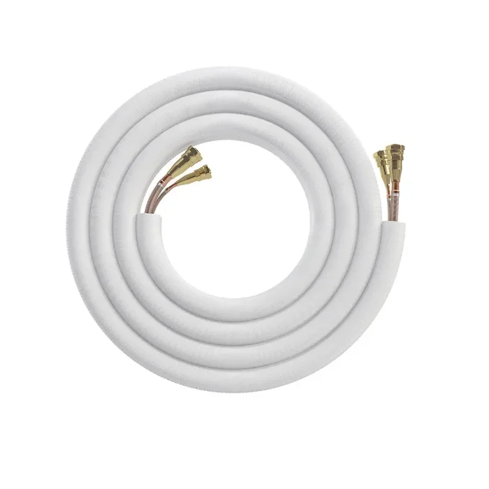 MRCOOL 15 ft. 3/8″ x 3/4″ No-Vac Pre-Charged Line Set for Central Ducted VersaPro® & Hyper Heat 2nd Gen – R454B, NV15-3834-O