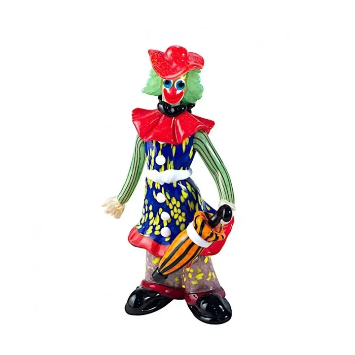 MuranoGlassluxuryvenetianclownsculpture
