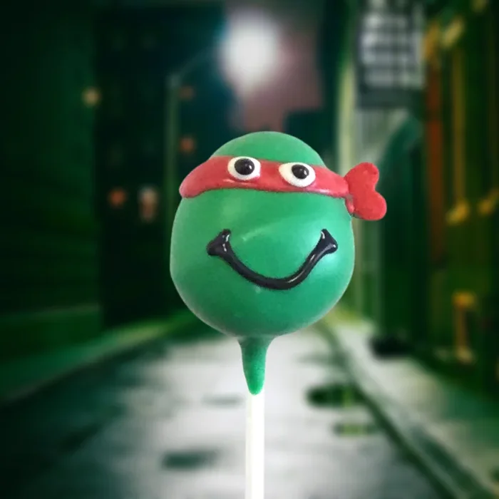 Ninja Turtle CakepopsCakepops