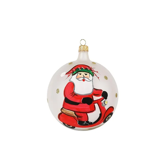 Old St. Nick Vespa OrnamentOrnaments