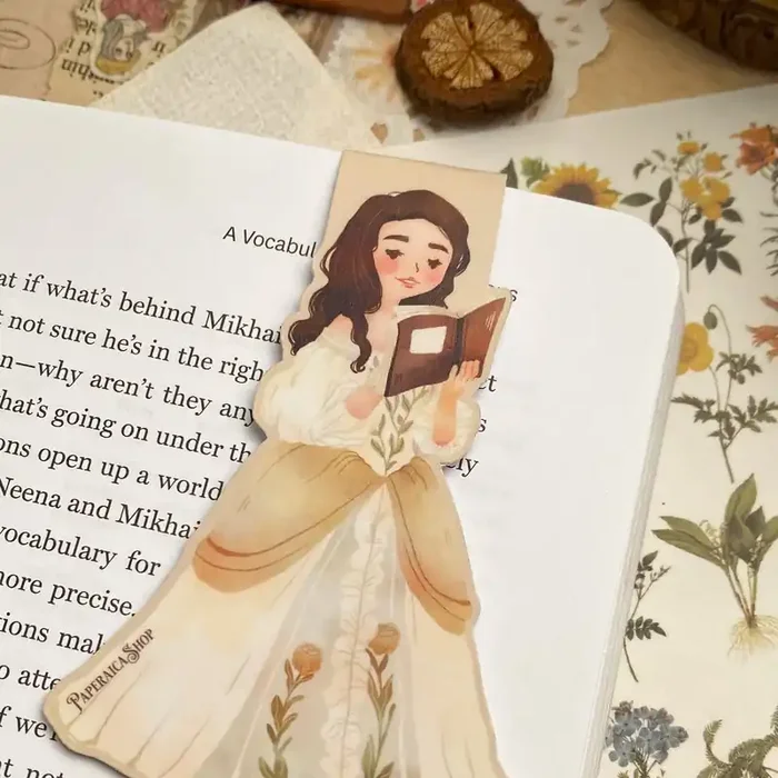 PaperaicaShop Baroque Princess Magnetic Bookmark