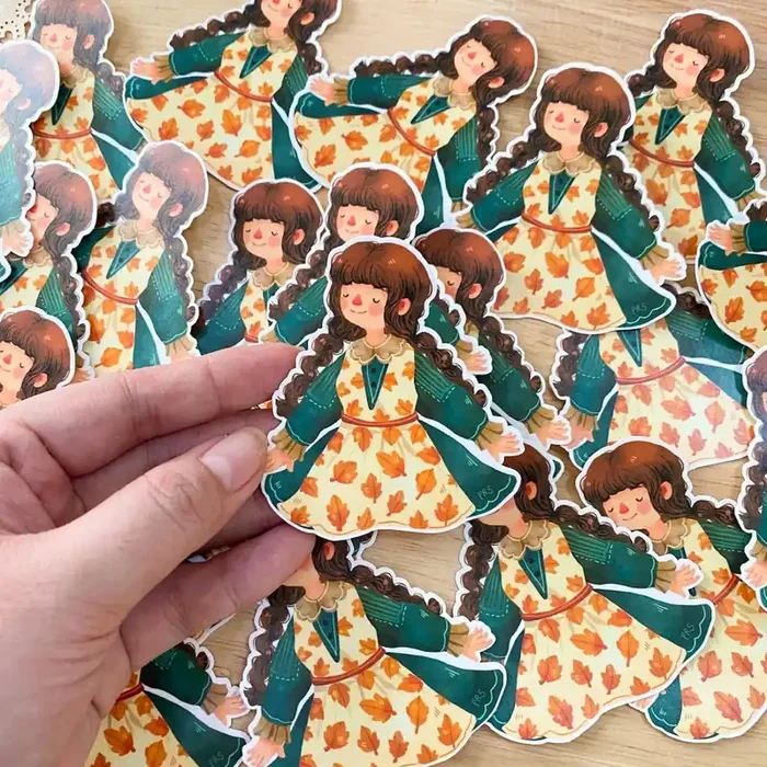 PaperaicaShop Oh Cozy Days Maica Vinyl Sticker