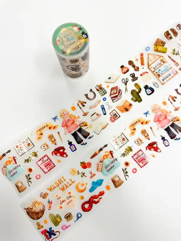 PaperaicaShop x Little Craft Place Pre-cut PET Tape – Stationery Heaven