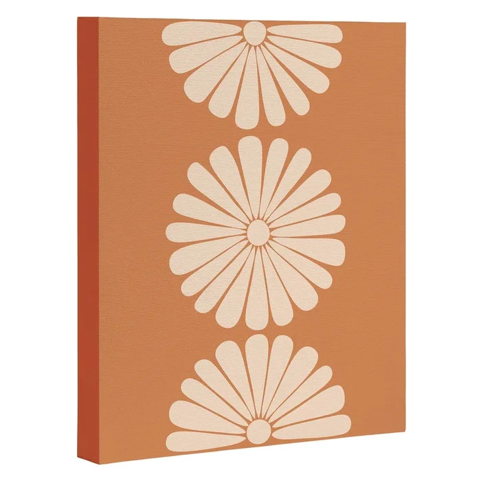 Retro Daisy XXII Art CanvasDYD Art Canvas