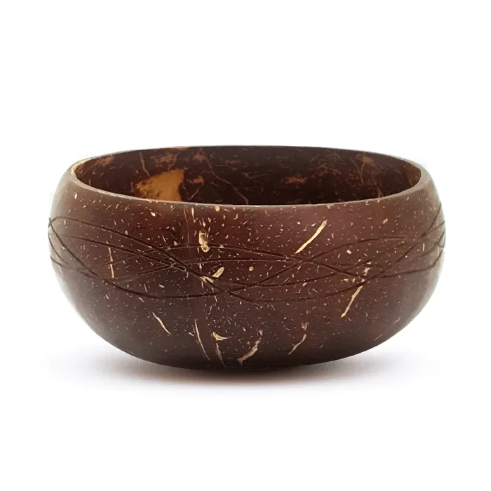 Ripples Coconut BowlCoconut Shell