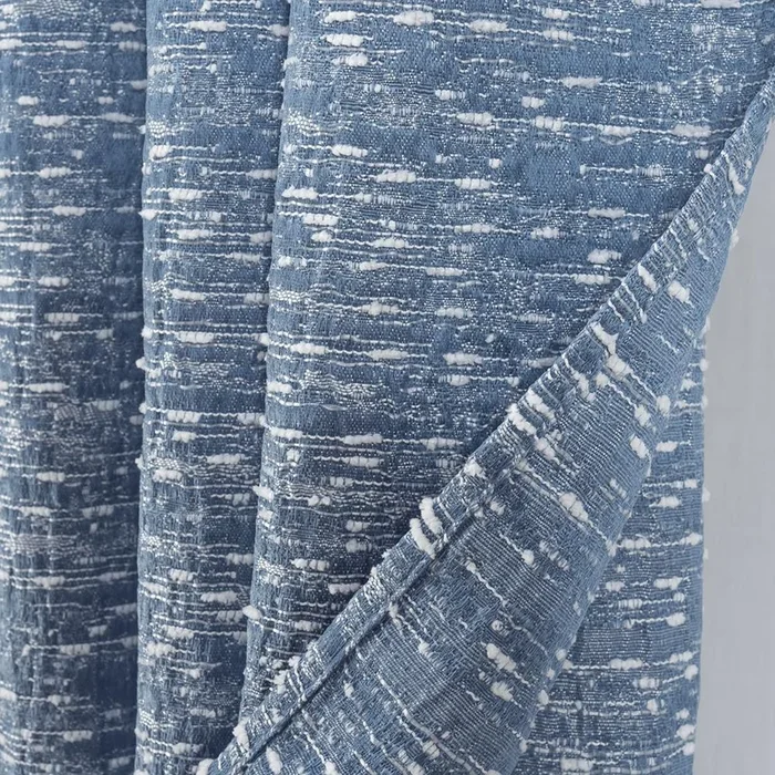 RT Designers Collection Roman Jacquard Premium & Stylish Grommet Panel 54″ x 90″ Dark Blue