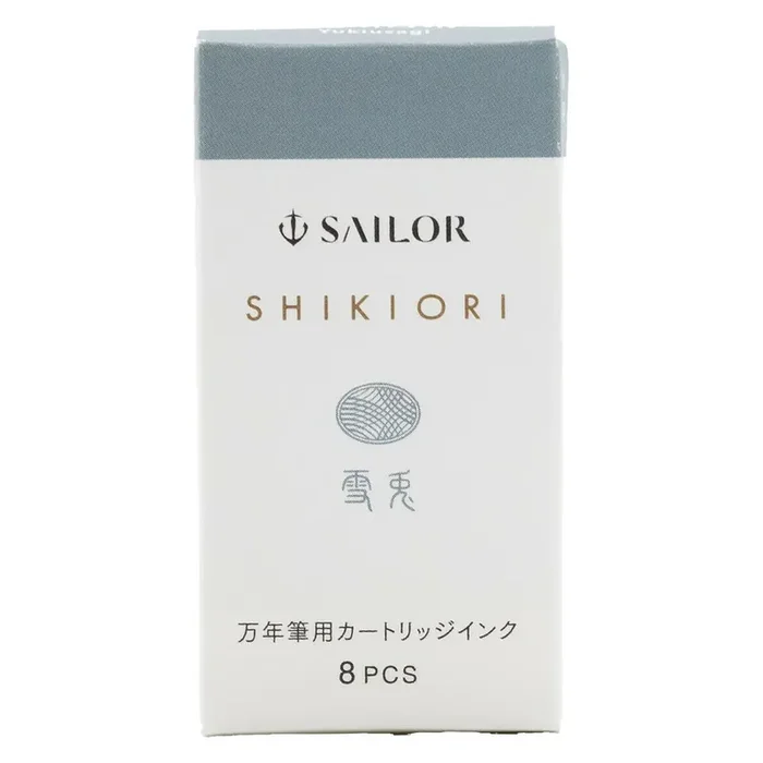 Sailor Shikiori Fountain Pen Ink Cartridges – Yukiusagi