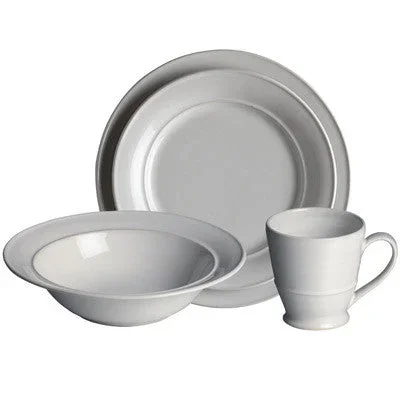 Simon Pearce Cavendish 4-piece setting with pasta bowldinnerware