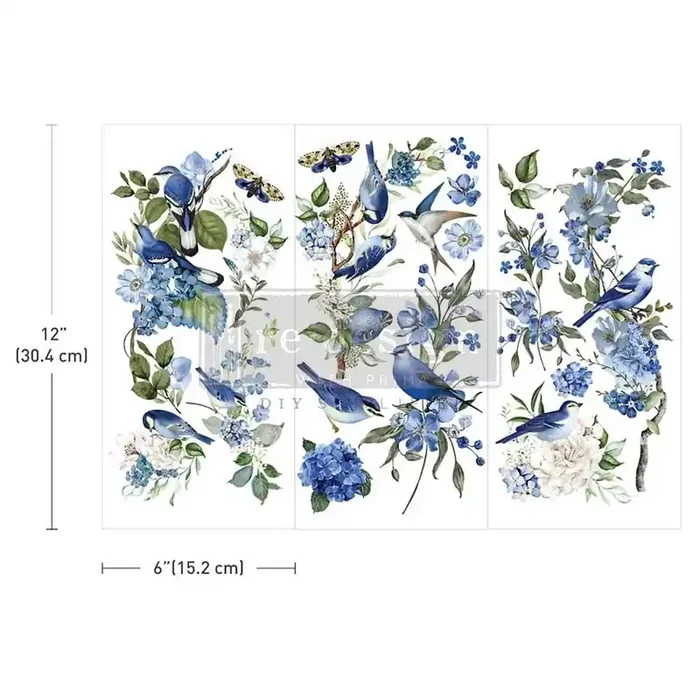 Small Transfers – Garden Whispers – 3 sheets, 6″x12″ — Flipping Fabulous