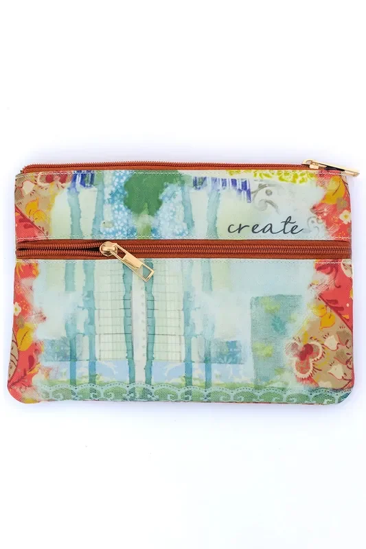 Unleash Your Creativity Pen Pouch with Elastic Band