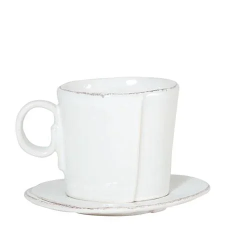 Vietri Lastra espresso cup and saucerDinnerware
