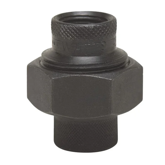 Watts LF3006-GB 1 1/2 1 1/2 In Lead Free Dielectric Union With Epdm Gaskets, Female Iron Pipe Thread To Female Iron Pipe Thread, Black, For Gas Service