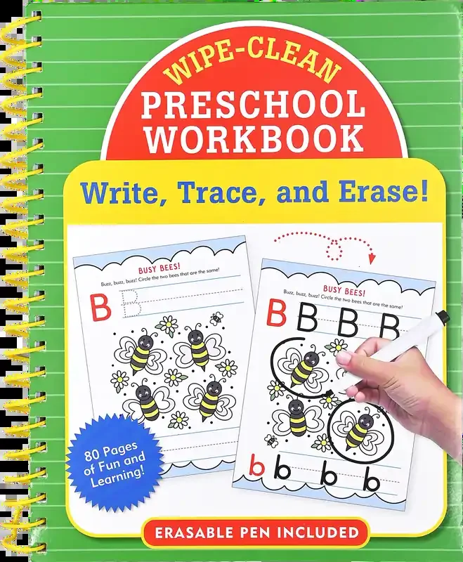 Wipe-Clean Preschool Workbook