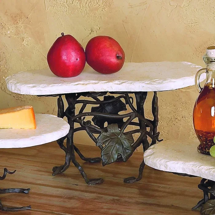 Wrought Iron Tall Boulder ServerKitchen
