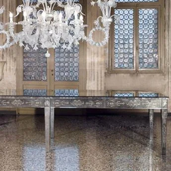 XVII Century Venetian-style tableTavoli