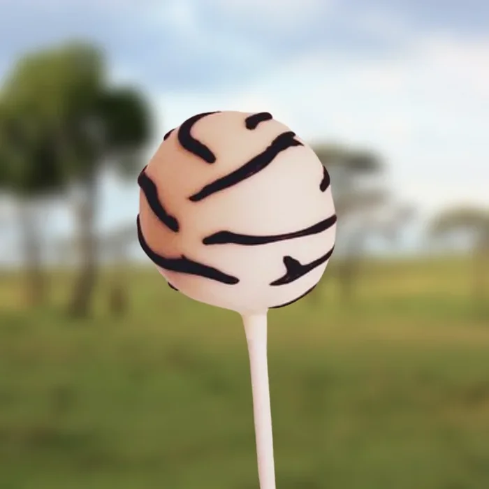 Zebra Print CakepopsCakepops